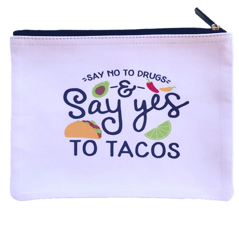 Say Yes To Tacos Pouch