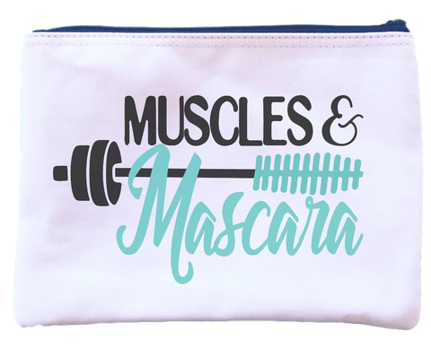 Muscles and Mascara Pouch